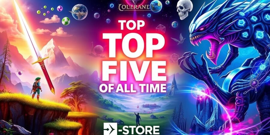 "5 BEST VIDEO GAME OF ALL TIME"