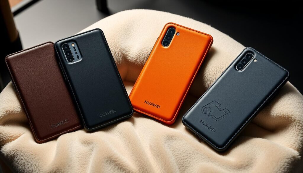 p30 pro leather cases