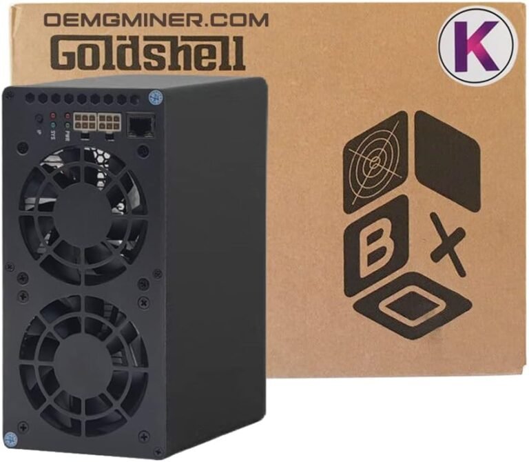 New Goldshell KD Field 2 II KDA ASIC Miner Twin Mode 5TH/s 400W or 3.5TH/s 260W With out PSU Able to (KD Field II With out PSU)