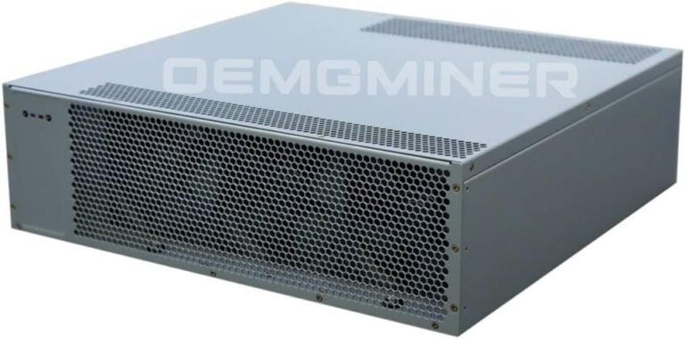 New Bombax Miner EZ100-C 3800M 760W Ethereum Traditional ETC, ZIL, Octa Quiet Miner Crypto Mining ASIC Miner Residence Mining Twin Mode (3800M)