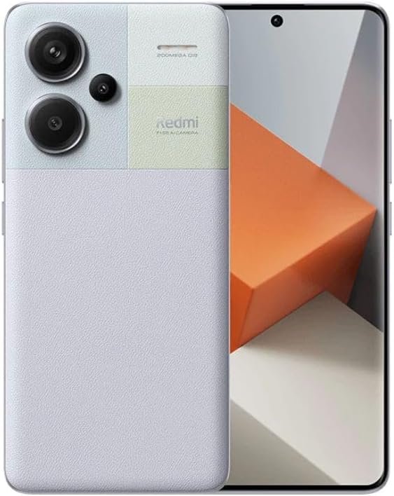 Xiaomi Redmi Observe 13 PRO+ Plus 5G + 4G LTE (512GB + 12GB) 6.67″ 200MP Triple (Tmobile Mint Tello & World) World Bands Unlocked + (Quick Automobile Twin Bundle) (Aurora Purple)