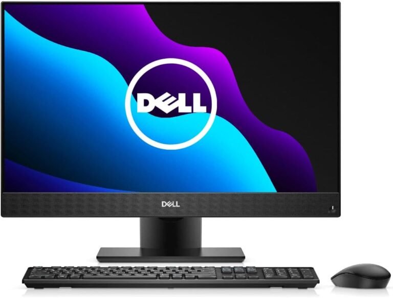 Dell OptiPlex 7470 All-in-One 23.8” FHD Desktop Pc, Intel Six-Core i5-9500, 16GB RAM, 512GB SSD, NVIDIA GeForce GTX 1050 4GB, Keyboard & Mouse, Home windows 10 Professional (Renewed)
