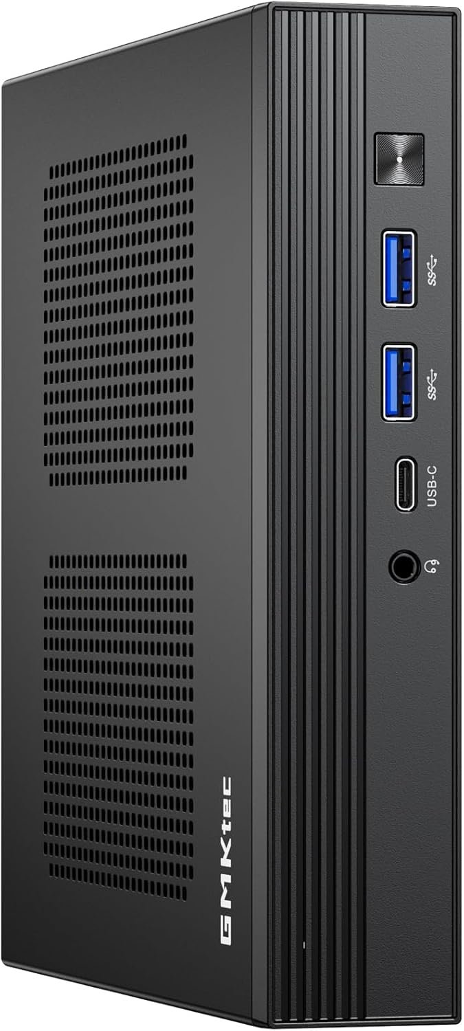 GMKtec M4 Mini PC Intel i9-11900H(4.9GHz) 8C/16T, Preinstalled Home windows 11 Professional Mini Computer systems 32GB DDR4 1TB M.2 NVMe SSD with 6 USB Ports, Triple HD 4K, WiFi6/BT5.2