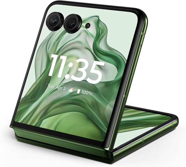 Motorola razr+ | 2024 | Unlocked | Made for US 12/256 | 50MP Digital camera | Spring Inexperienced