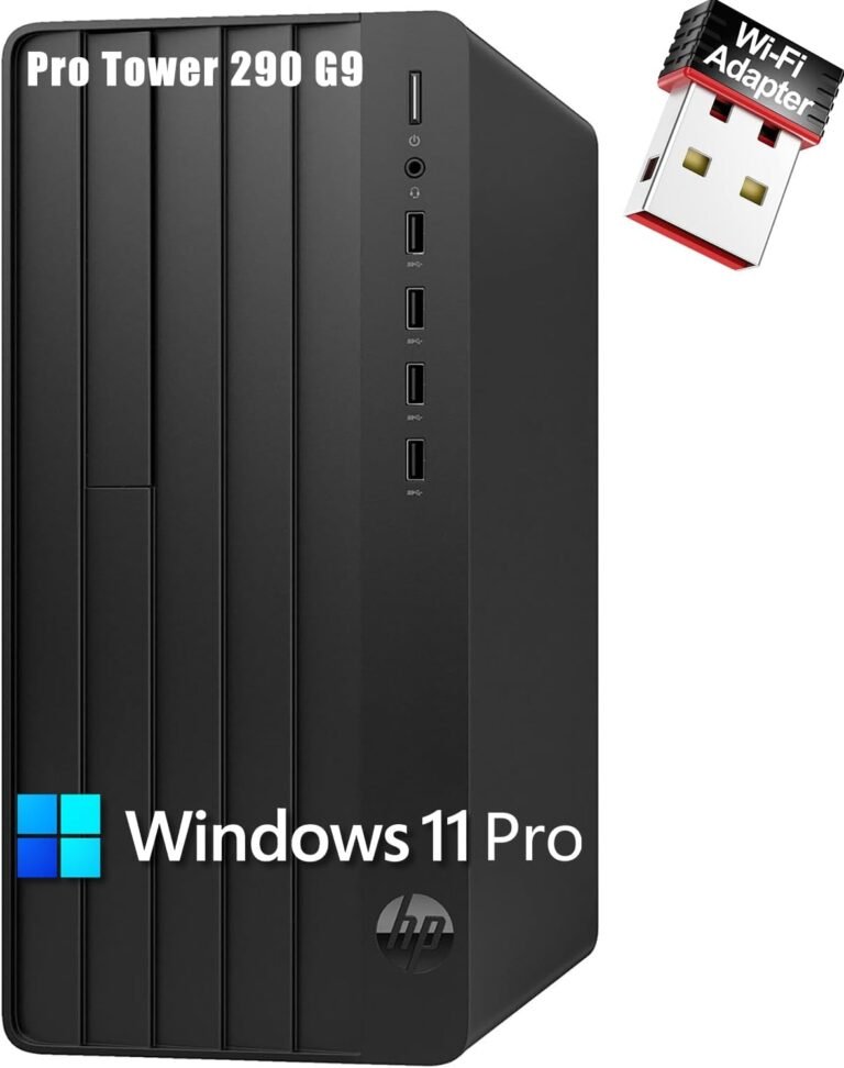HP Professional Tower 290 G9 Enterprise Desktop Laptop, twelfth Gen Intel 4-Core Processor (Beats Core i7-9700), 16GB DDR4 RAM, 512GB PCIe SSD, WiFi Adapter, RJ-45, HDMI, VGA, KB & Mouse, Home windows 11 Professional, Tichang