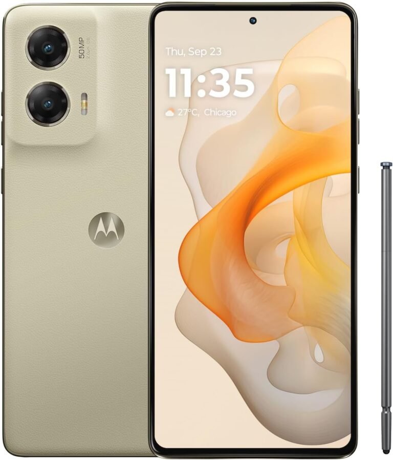 Moto G Stylus 5G | 2024 | Unlocked | Made for US 8/256GB | 50MP Digital camera | Caramel Latte