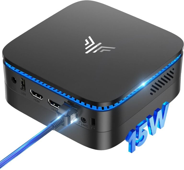 KAMRUI AK1 Plus Mini PC, Desktop Laptop twelfth N95(as much as 3.4GHz) Mini PC 16GB RAM 512GB SSD, Micro PC Laptop, Mini Tower PC Assist 4K HDMI, Desktop PC with Twin WiFi, BT4.2 for Enterprise Dwelling Workplace