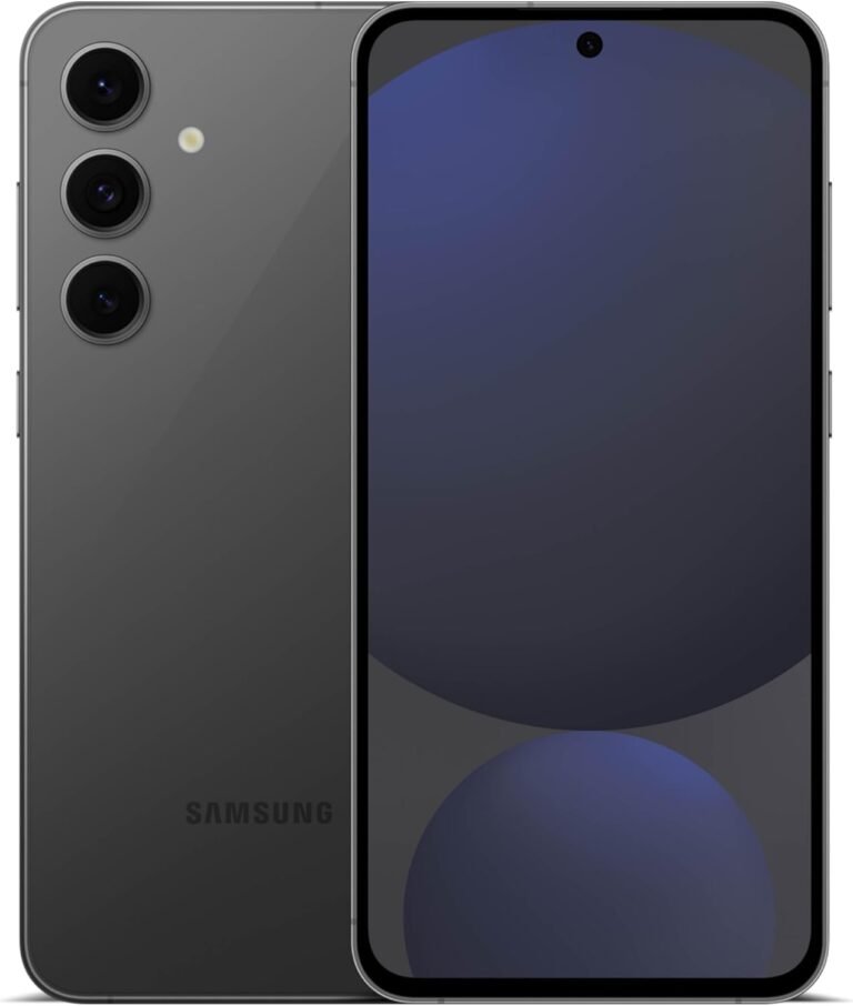 SAMSUNG Galaxy S24 FE AI Telephone, 256GB Unlocked Android Smartphone, Excessive-Res 50MP Digital camera, Lengthy Battery Life, Brighter Show Display screen, US Model, 2024, US 1 Yr Producer Guarantee, Graphite