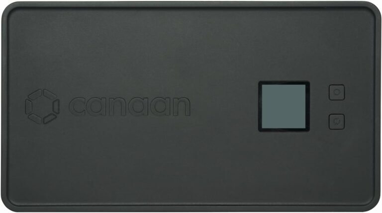 Avalon Nano 3 Bitcoin Miner Residence Quiet SHA256 ASIC Miner 140w PSU Embrace 4TH/s_Black
