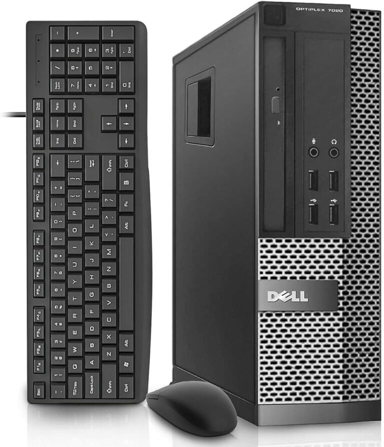 Dell OptiPlex 7020 Desktop Laptop, 32GB Ram New 1TB SSD, Intel Quad Core i7 4790 as much as 4.0GHz, AC8260 Constructed-in WiFi 5, Twin Monitor Supported, DVD-RW HDMI Home windows 10 Professional (Renewed)