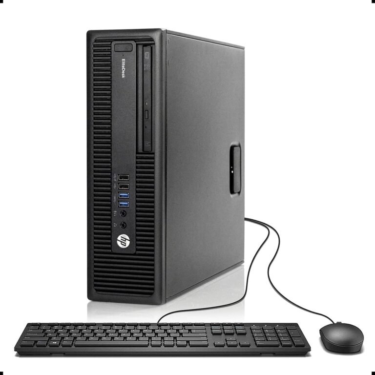 HP EliteDesk 800 G2 Enterprise Desktop, Intel Core i7 6700 3.4Ghz, 32GB DDR4 RAM, 1TB SSD Onerous Drive, Home windows 10 (Renewed)