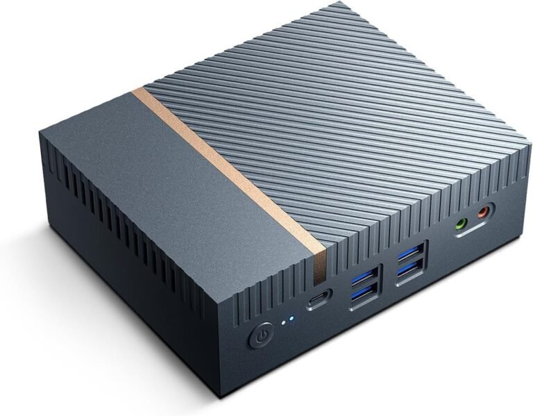 Mini PC i9 13900H 32GB RAM 1TB SSD Thirteenth Gen 14Cores 20Threads 5.4GHz Max, Thunderbolt 4 Desktop Gaming Private Laptop Help 8K Quad Show/2×2.5G LAN/Win 11 Professional/WiFi 6/BT 5.2/4x USB 3.2