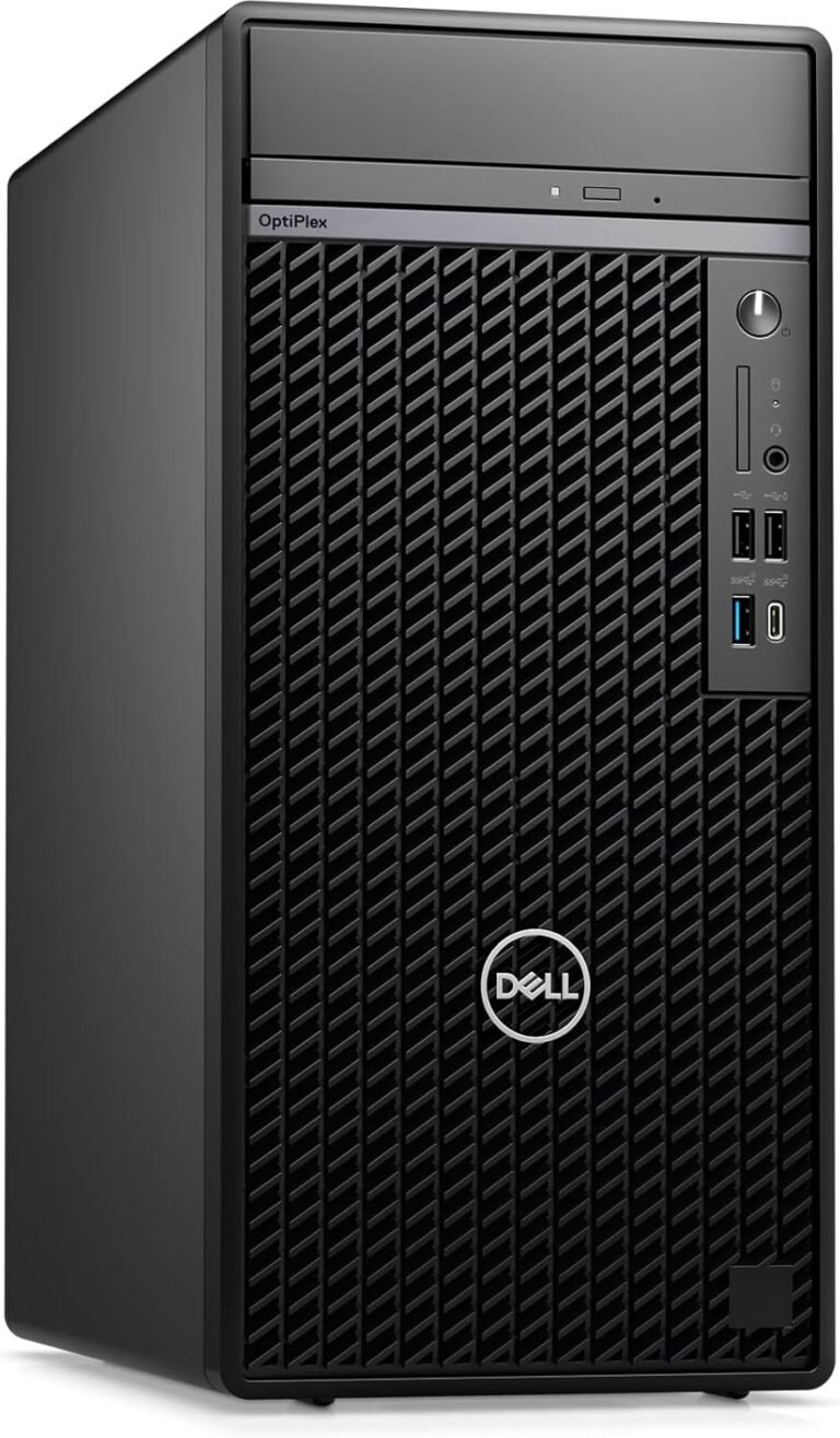 Dell OptiPlex 7010 Tower Laptop, Intel i7-12700K, 32GB RAM, 1TB NVMe SSD, USB-C, DisplayPort, HDMI, WiFi, Bluetooth, DVDRW, Home windows 11 Professional, Black Desktop