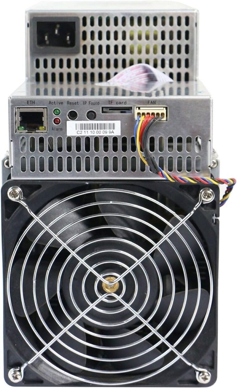 SEYTED MicroBT Whatsminer M30S, 90TH/S Bitcoin ASIC Miner, Excessive-Efficiency SHA256 Algorithm, Environment friendly 38J/TH Vitality Consumption, Air-Cooling, with/Dependable 220V Energy Provide (Renewed)