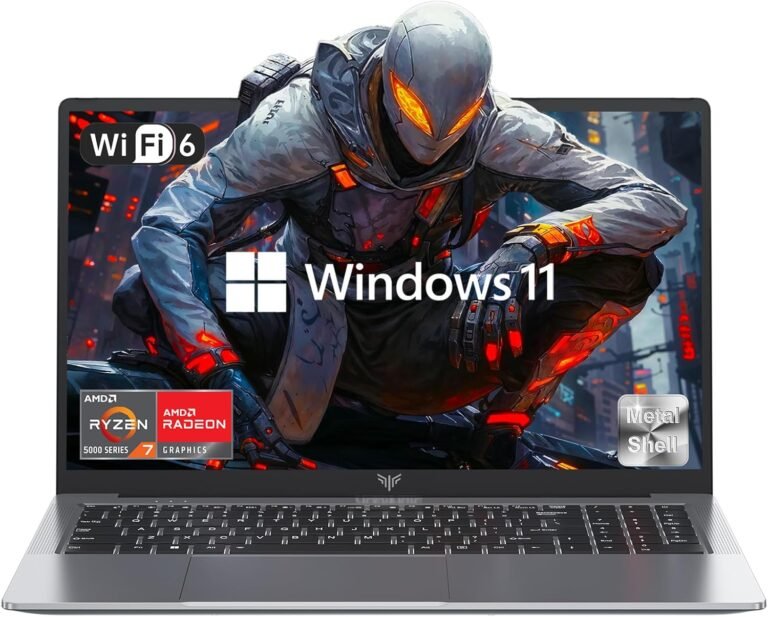 Latest Gaming Laptop computer, Laptop computer with AMD Ryzen 7 5825U (8C/16T, As much as 4.5GHz), 16GB RAM 512GB NVMe SSD Laptop computer Laptop, Radeon RX Vega 8 Graphics, 16.1-inch FHD Show, WiFi 6, 53Wh Battery, Backlit KB