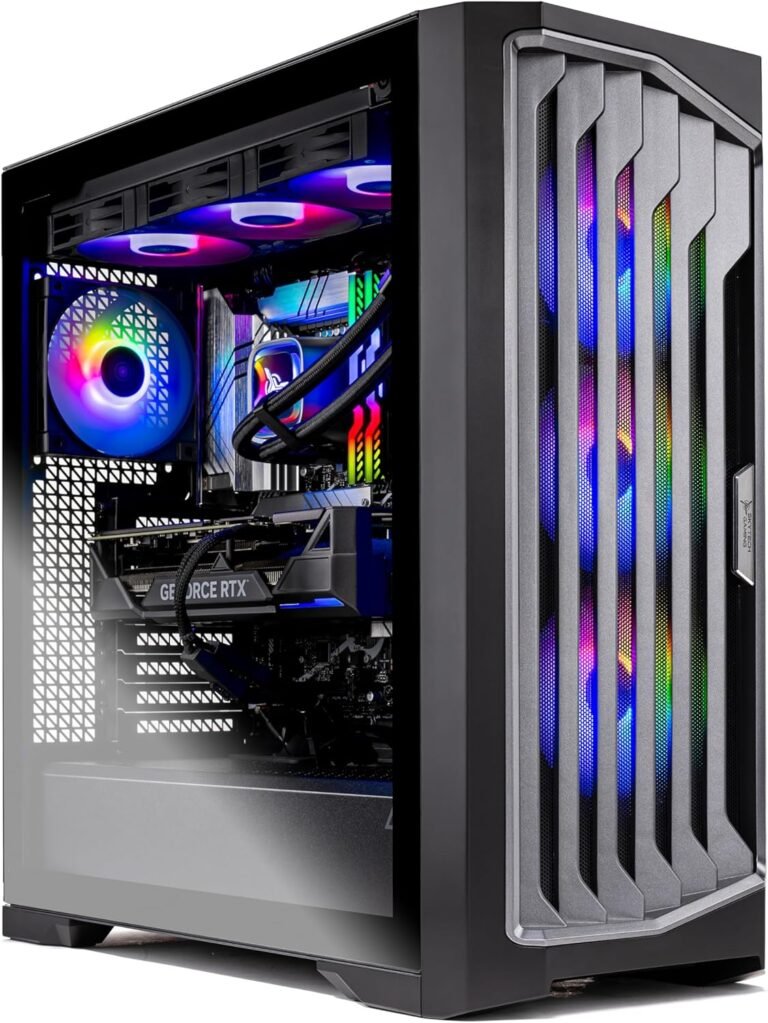 Skytech Legacy Gaming PC, Ryzen 9 7900X3D 4.4 GHz, RTX 4080 Tremendous, 2TB NVME Gen4, 64GB DDR5 RAM RGB, 1000W Gold ATX 3.0 PSU, Wi-Fi, Win 11 House