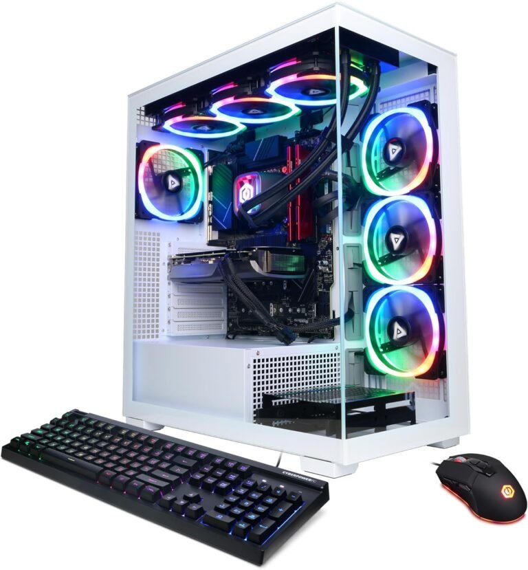 CyberPowerPC Gamer Xtreme VR Liquid Cool Gaming PC, Intel Core i9-14900KF 3.2GHz, GeForce RTX 4080 Tremendous 16GB, 64GB DDR5, 4TB PCIe Gen4 SSD, WiFi Prepared & Home windows 11 House (GXiVR8620A4)