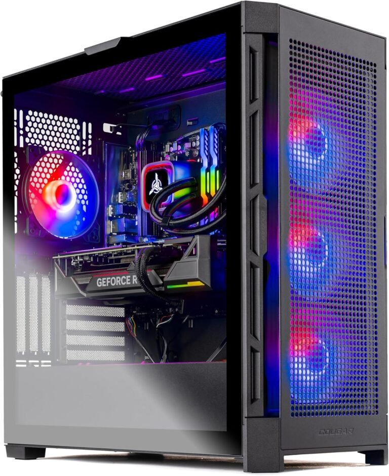 Skytech Blaze Gaming PC, Ryzen 7 7800X3D 4.2 GHz, RTX 4070 Ti Tremendous 16GB GDDR6X, 2TB NVME Gen4, 32GB DDR5 RAM RGB, 850W Gold ATX 3.0 PSU, Wi-Fi, Win 11 Dwelling