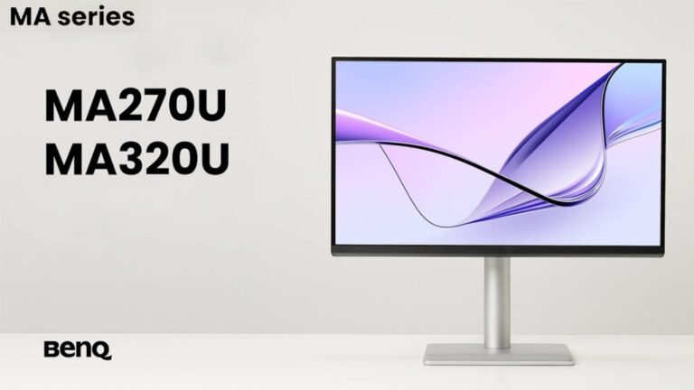 BenQ MA Sequence MA270U 27″ and MA320U 32″ 4K Screens Designed for MacBooks Launched in India