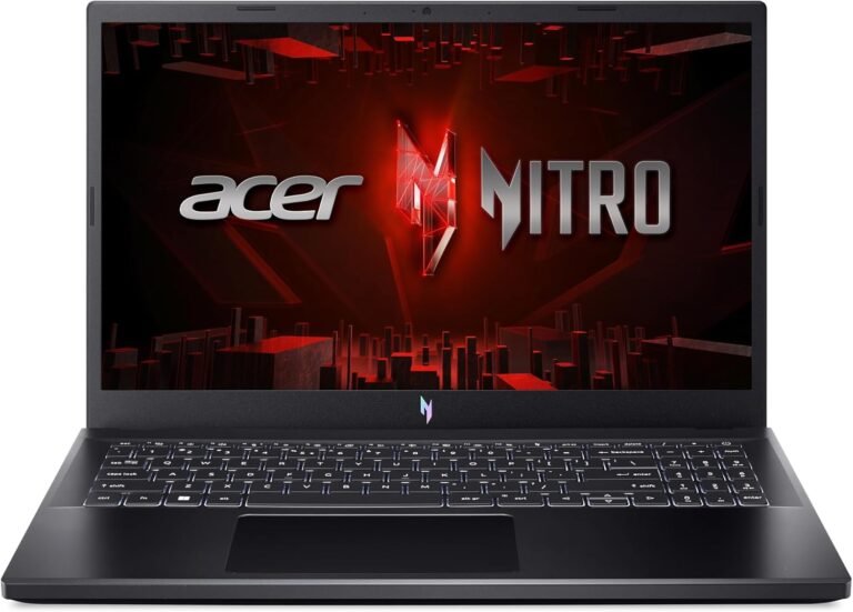 Acer Nitro V Gaming Laptop computer | Intel Core i5-13420H Processor | NVIDIA GeForce RTX 4050 Laptop computer GPU | 15.6″ FHD IPS 144Hz Show | 8GB DDR5 | 512GB Gen 4 SSD | WiFi 6 | Backlit KB | ANV15-51-51H9