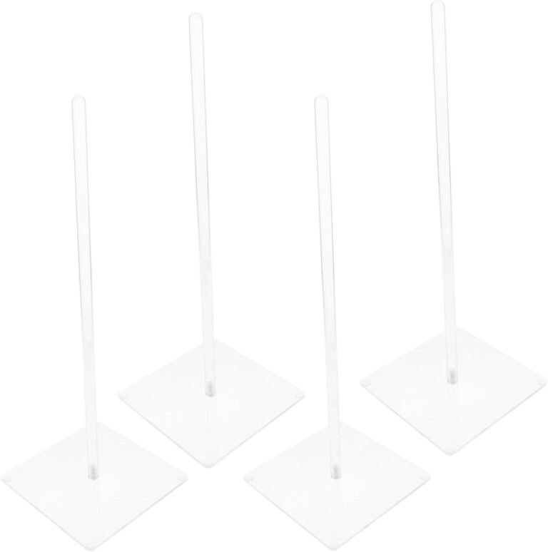 4pcs Donut Stand Dessert Show Stand Ring Stand Show Monitor Stands Jewellery Show Stand Desktop Stand Ring Show Stand Clear Shoe Stand Donuts Stand Acrylic Clear