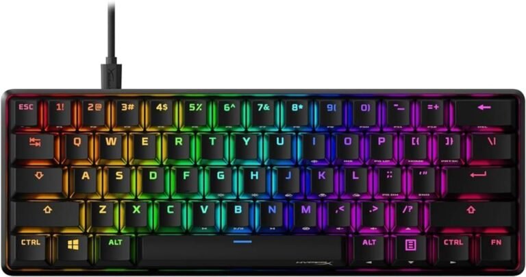 HYPERX Alloy Origins 60 – TECLADO MECÁNICO (Ingles) Gaming