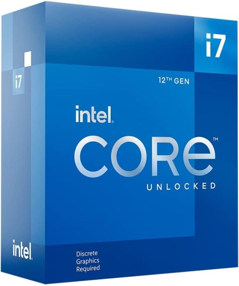 Intel Core i7-12700KF Gaming Desktop Processor 12 (8P+4E) Cores as much as 5.0 GHz Unlocked LGA1700 600 Collection Chipset 125W