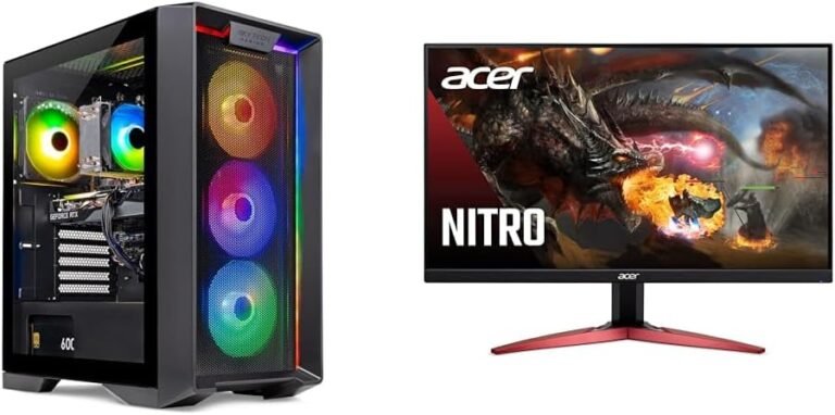 Skytech Gaming Nebula Gaming PC Desktop – Intel Core i5 13400F 2.5 GHz & Acer Nitro KG241Y Sbiip 23.8” Full HD VA Gaming Monitor | AMD FreeSync Premium Know-how 1ms