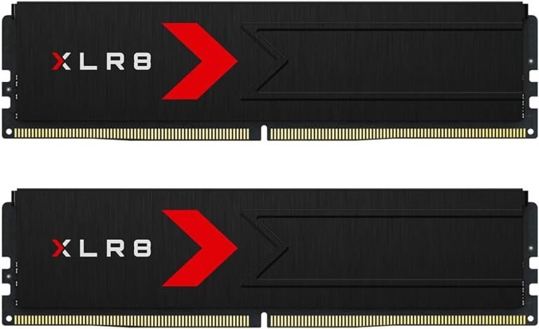 PNY XLR8 Gaming 32GB (2x16GB) DDR5 RAM 6000MHz CL36-48-48-76 1.35V (XMP/Expo Appropriate) Desktop Reminiscence Equipment
