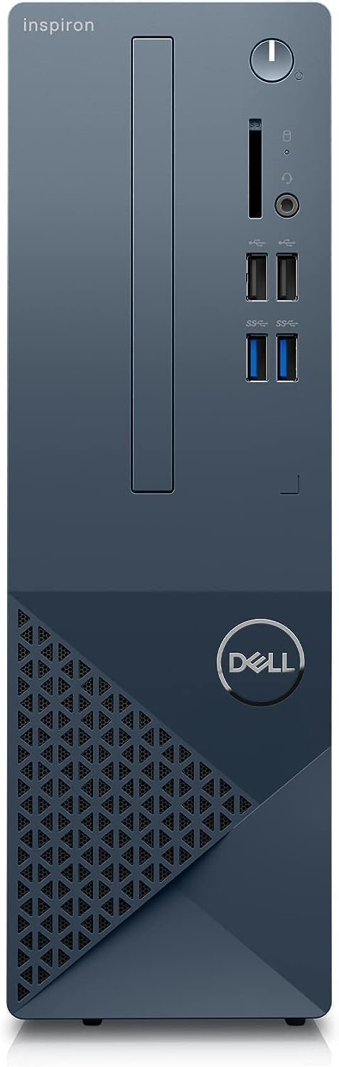 DELL Latest Inspiron 3020S Small Desktop, Intel Core i5-13400, 16GB DDR4 RAM,512GB SSD, Intel UHD 730 Graphics, Win 11 Professional, Bluetooth, WiFi, Mist Blue