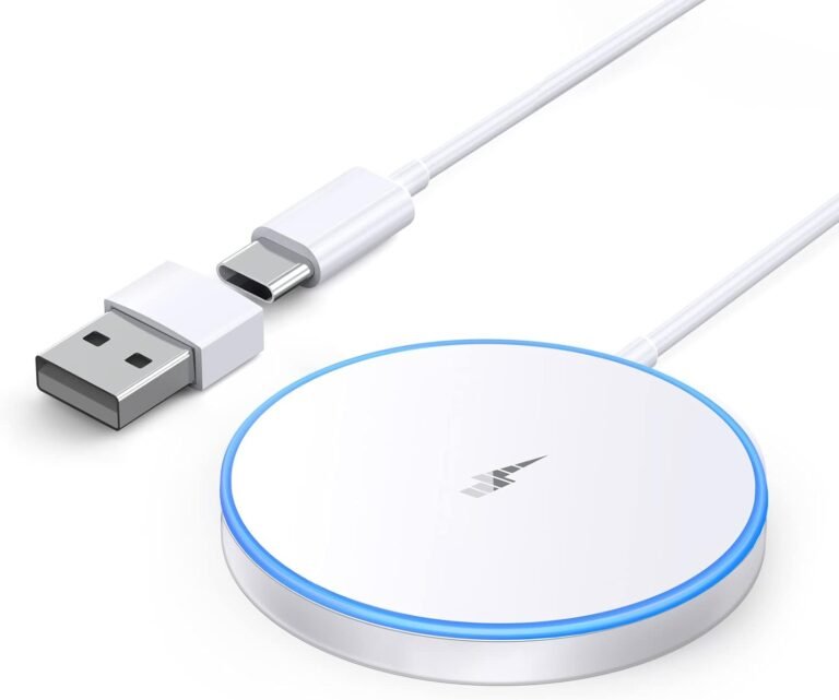 Magnetic Wi-fi Charger 15w Apple Magazine-Protected Charger for iPhone 16 Professional Max/16 Professional/16/16 Plus/15/14/13/12 Sequence AirPods 3/2/Professional/Professional 2 LED Magnet Charging Pad Magazine Protected Charger with Twin Charging Ports