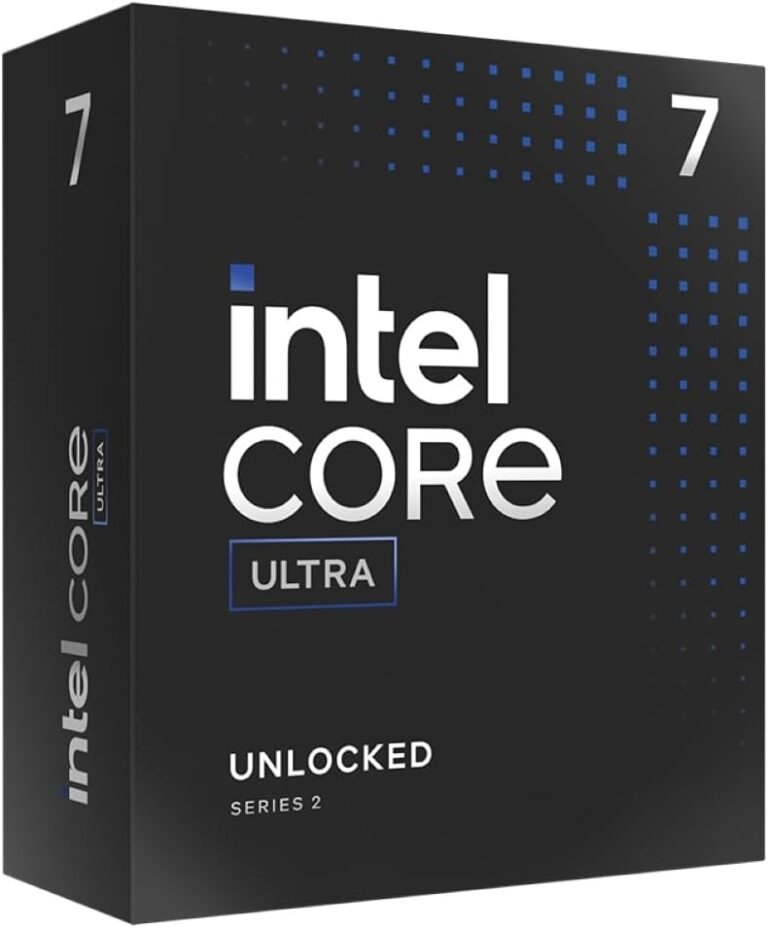 Intel Core Extremely 7 Desktop Processor 265K – 20 cores (8 P-cores + 12 E-cores) as much as 5.5 GHz