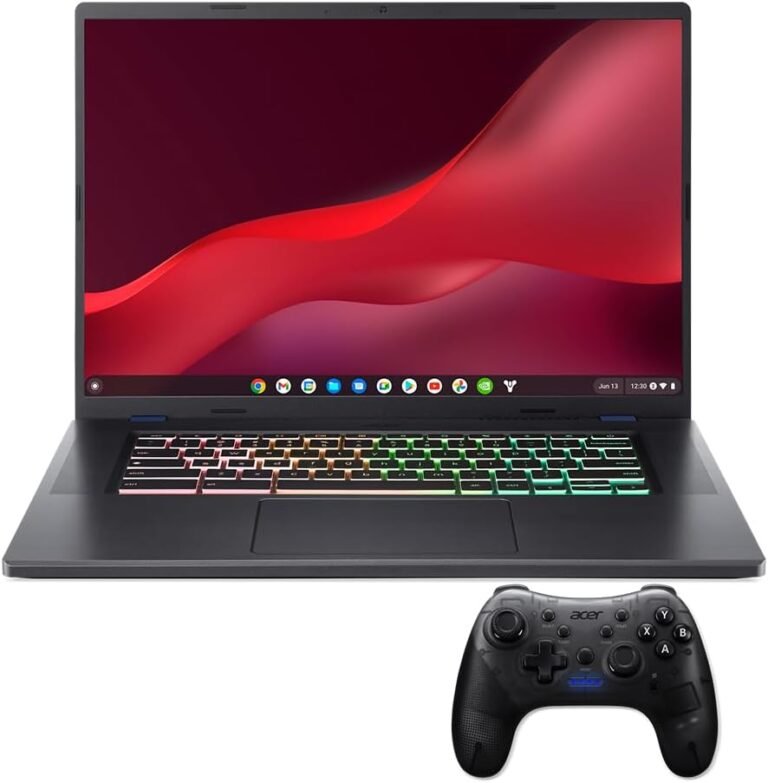 Acer Chromebook 516 GE Cloud Gaming Laptop computer with Google AI – 16.0″ WQXGA 2560×1600 100% sRGB 120Hz IPS | Intel Core i5-1240P | 16GB LPDDR4X | 256GB Gen 4 SSD | Wi-Fi 6E | Chrome OS | CBG516-1H-53TD