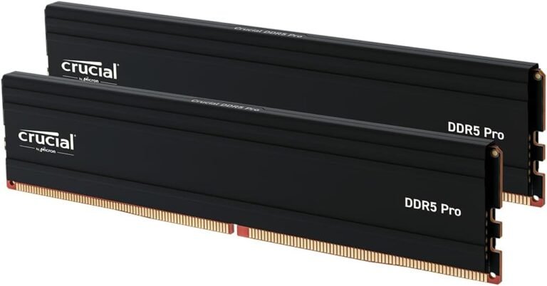 Essential Professional RAM 32GB Equipment (2x16GB) DDR5 6000MHz (or 5600MHz or 5200MHz or 4800MHz) Desktop Reminiscence CP2K16G60C48U5