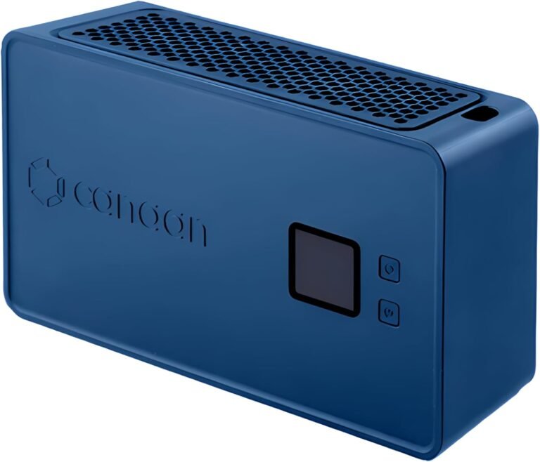 New Canaan Avalon Nano 3 Bitcoin Miner 140W Residence Tremendous Quiet BTC Asic Miner Embody PSU (Blue)