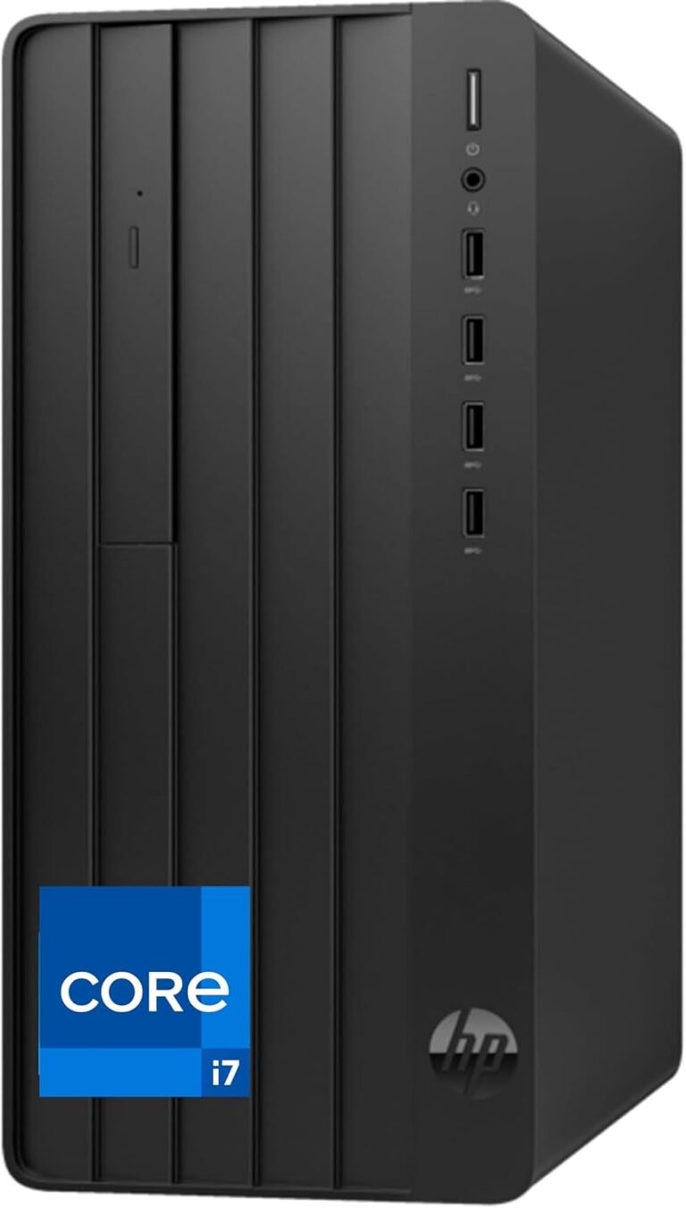 HP 290 G9 Professional Tower Desktop, i7-12700K, 64GB RAM, 2TB NVMe SSD, USB C, HDMI, VGA, Wi-Fi, Bluetooth, DVDRW, Home windows 11 Professional, Black Laptop