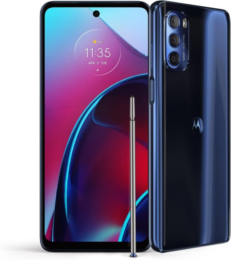 Motorola Moto G Stylus | 2022 | 2-Day battery | Unlocked| Made for US by Motorola | 6/128GB | 50MP Digicam | Twilight Blue