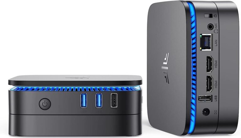 KAMRUI Mini PC 16GB DDR RAM, 1TB M.2 SSD Desktop Computer systems, Alder Lake N95(as much as 3.4 GHz) Micro Laptop Assist 4K UHD/HDMI 2.0/LAN/Twin-Band WiFi for Residence Server