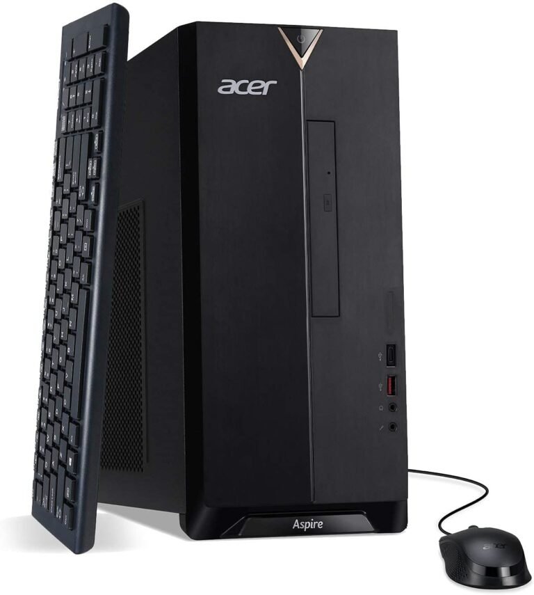 Acer Aspire TC-1660-UA19 Desktop | tenth Gen Intel Core i5-10400 6-Core Processor | 12GB 2666MHz DDR4 | 512GB NVMe M.2 SSD | 8X DVD | Intel Wi-fi Wi-Fi 6 | Bluetooth 5.2 | Home windows 11 Residence