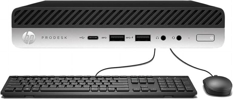 HP ProDesk 600 G5 Mini Desktop PC, Core i5-9500T 3.70GHz, 16GB RAM, 512GB SSD, Mouse, Keyboard, WiFi, BT, Home windows 11 Professional (Renewed)