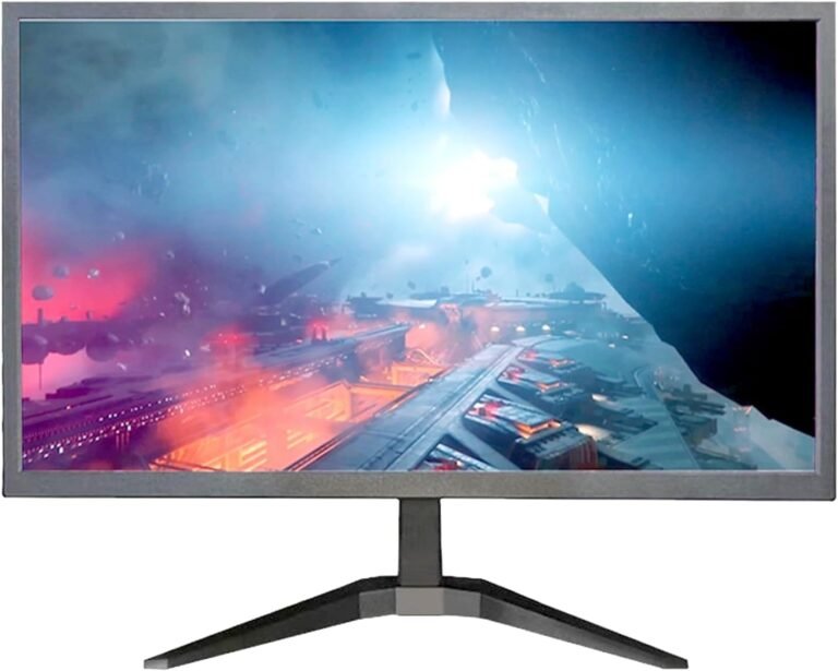 19 inch HD (1440 x 900) Monitor, 75Hz Refresh Price, HDMI x1, VGA x1, Small Skinny Monitor for laptops, Computer systems and desktops,LED Show, VGA/HDMI Connection.