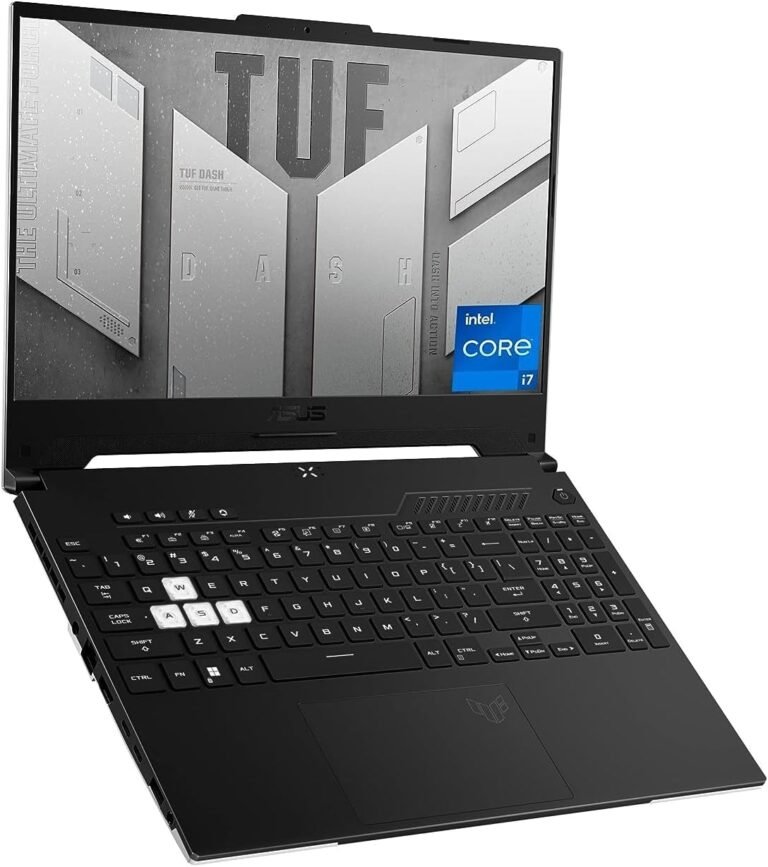 ASUS TUF Sprint 15 (2022) Gaming Laptop computer, 15.6″ 144Hz FHD Show, Intel Core i7-12650H, GeForce RTX 3060, 16GB DDR5, 512GB SSD, Thunderbolt 4, Home windows 11 Residence, Off Black, FX517ZM-AS73
