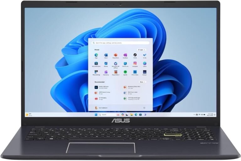 ASUS 15.6” Vivobook Go Laptop computer, Intel Twin Core N4500, 4GB RAM, 128GB SSD, Home windows 11 in S Mode, Star Black, L510KA-ES04