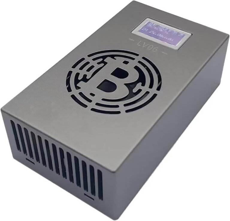 Bitcoins Miner crypto lottery mining machine BTC asic miner LV06 2.4G WiFi SHA-256 500GH/S BM1366 Solo miner Dwelling Use Lotto Machine