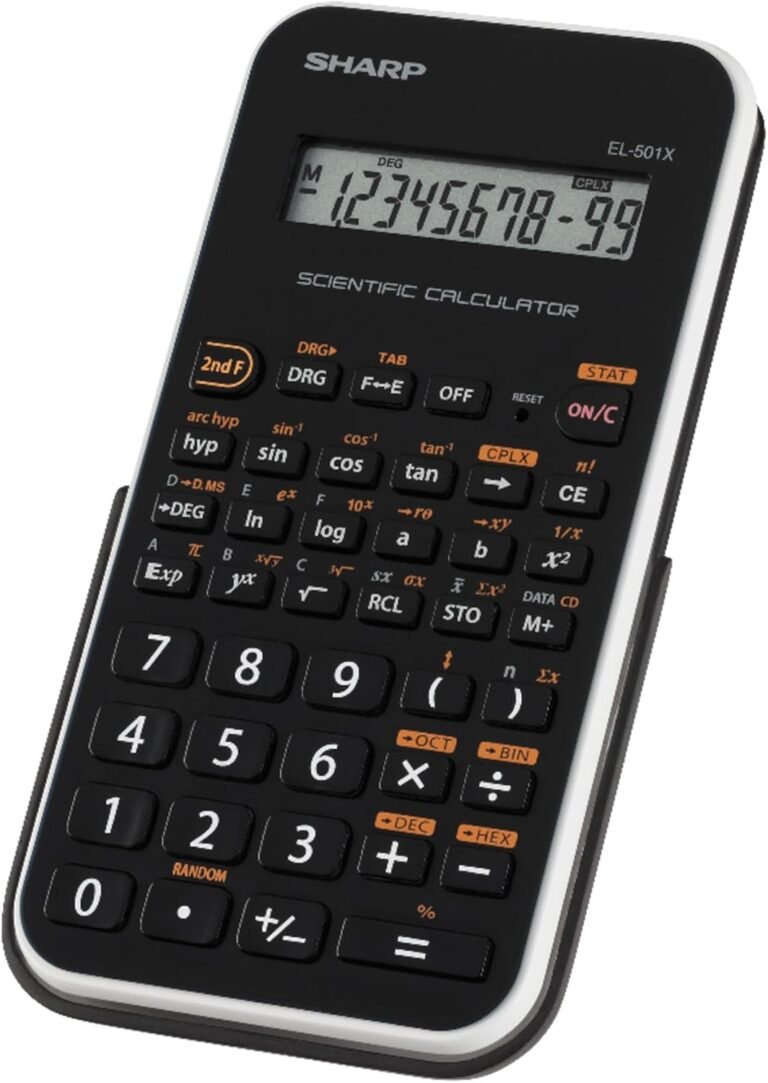 Sharp EL501X2BWH Engineering/Scientific Calculator