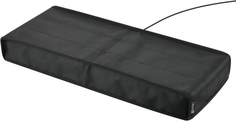 Keyboard Mud Cowl, 1680D Nylon Anti-dust and Waterproof Keyboard Protector Cowl Case for Normal Measurement PC Laptop Desktop Keyboards (17 x 7 x 2.2 Inch, M)