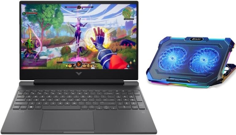 HP – Victus 16.1″ Gaming Laptop computer – AMD Ryzen 7-8845HS – 16GB DDR5 Reminiscence – NVIDIA GeForce RTX 4070-512GB SSD – Mica Silver
