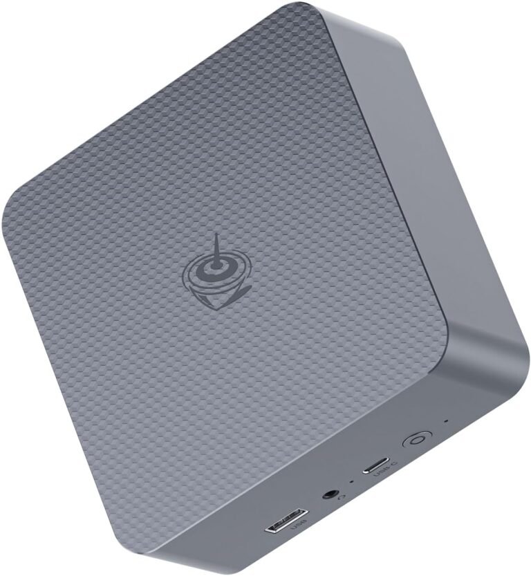 Beelink EQR6 Mini PC, AMD Ryzen 9 6900HX(As much as 4.9GHz) 8C/16T, Mini Pc 24GB DDR5 RAM 500GB NVMe SSD, Micro Desktop PC 4K@60Hz Twin HDMI/BT5.2/WiFi 6 for Workplace/House/Ai Copilot/W11 Professional