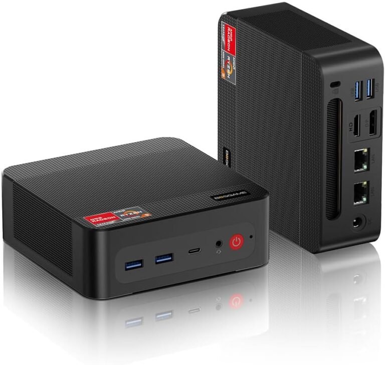 P3 Mini PC Gaming, AMD Radeon 680M Ryzen 9 6900HX 8C/16T Mini Computer systems, 32GB DDR5 1TB PCIe 4.0xSSD Mini PC Home windows 11 Professional, Twin LAN 2.5G, Wi-Fi 6E, BT 5.2, 4K Triple Show