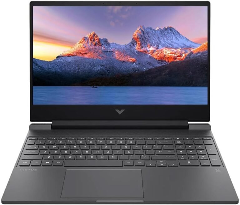 HP Victus 15.6 inch FHD IPS 144Hz Gaming Laptop computer AMD Ryzen 5-8645HS NVIDIA GeForce RTX 4050 8GB DDR5 512GB SSD Mica Silver (2024)
